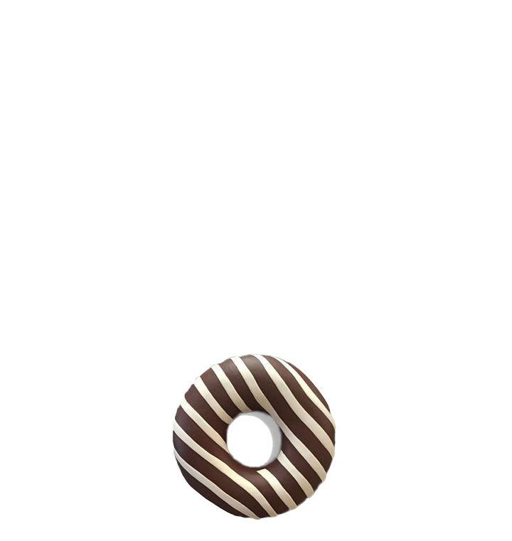 Small Striped Donut Statue - LM Treasures Prop Rentals 