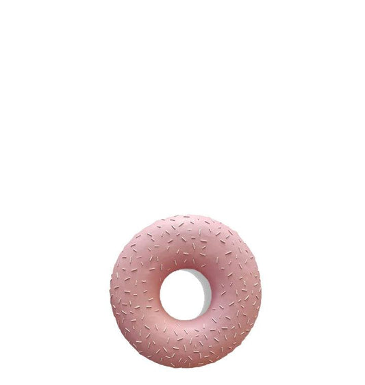 Medium Pink Donut Statue - LM Treasures Prop Rentals 