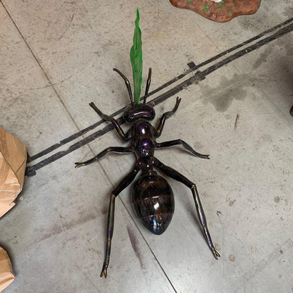 Ant With Leaf Statue - LM Treasures Prop Rentals 