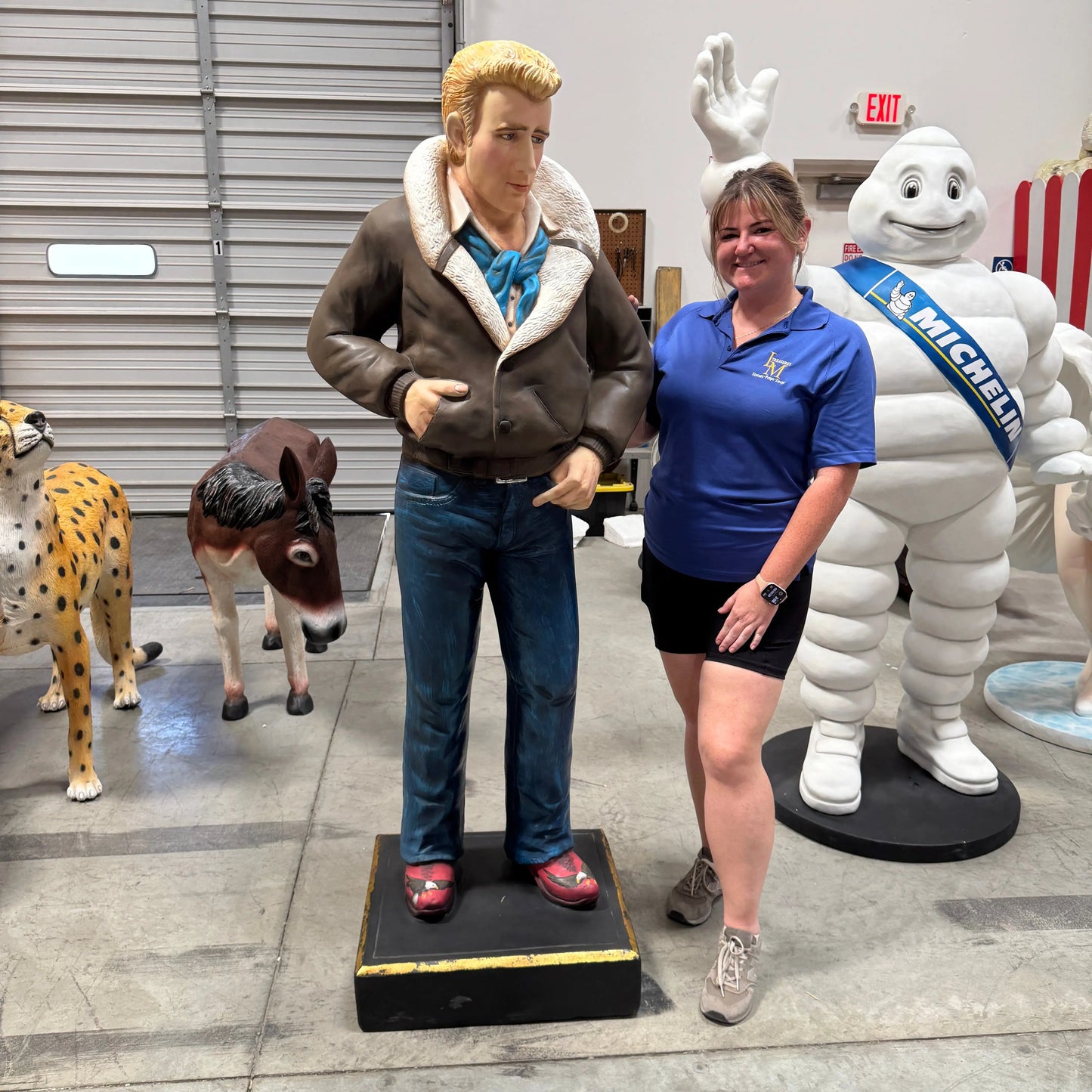 Actor Dean Life Size Statue C0036-366-A