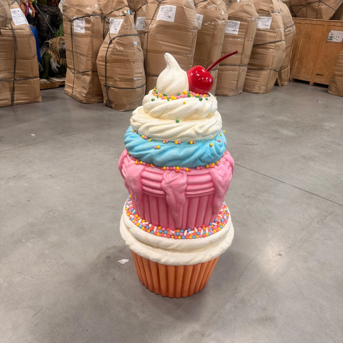 Stacked Cupcake Tower Statue R0210-3664-A