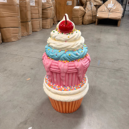 Stacked Cupcake Tower Statue R0210-3664-A