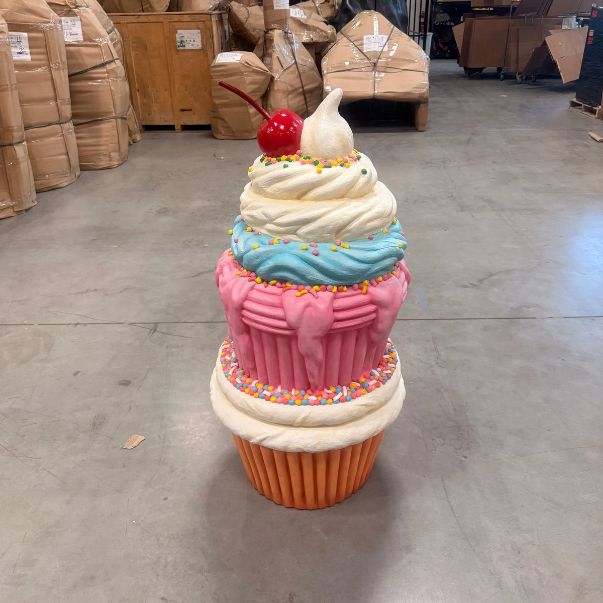 Stacked Cupcake Tower Statue R0210-3664-A