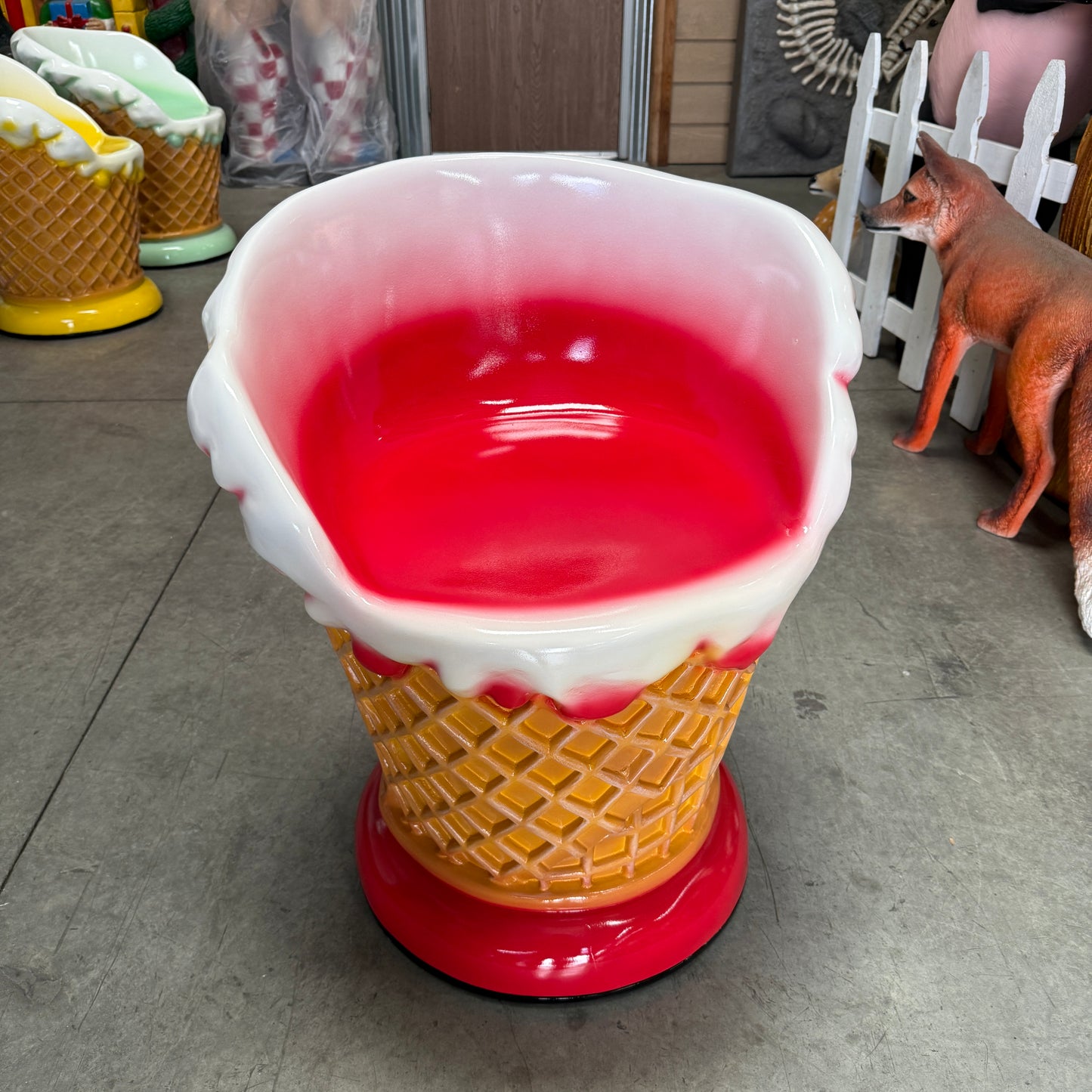 Ice Cream Table And Chair Set