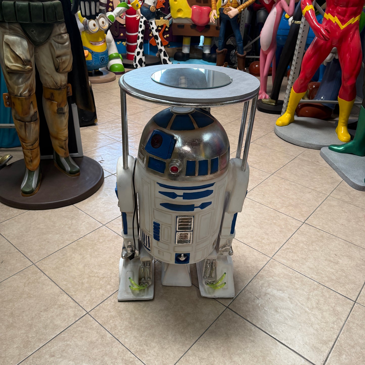 Droid Robot Table Statue