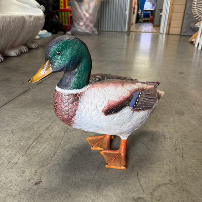 Male Mallard Duck Statue