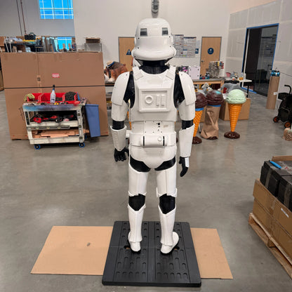 White Storm Trooper Statue LP-TROOP-P