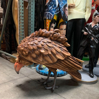 Vulture Life Size Statue