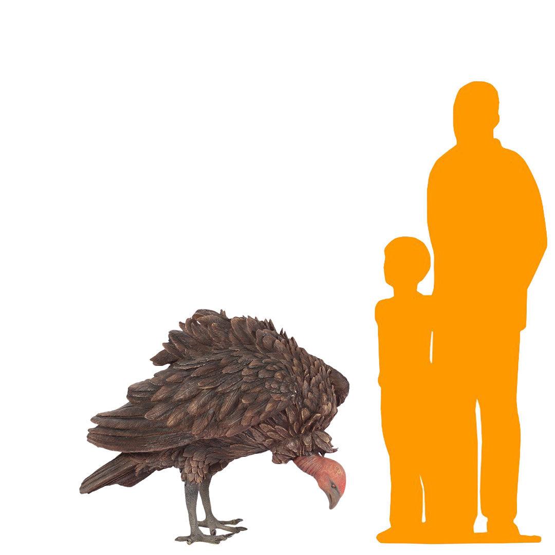 Vulture Life Size Statue - LM Treasures Prop Rentals 