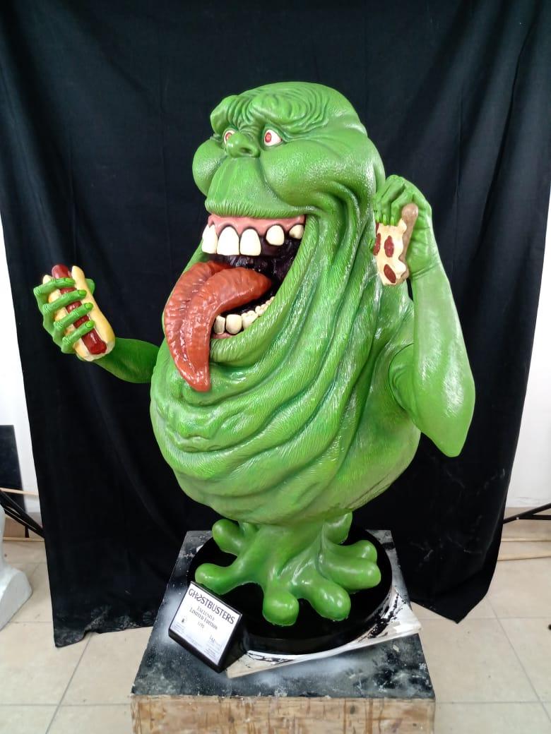 Slimer Ghost Busters Statue