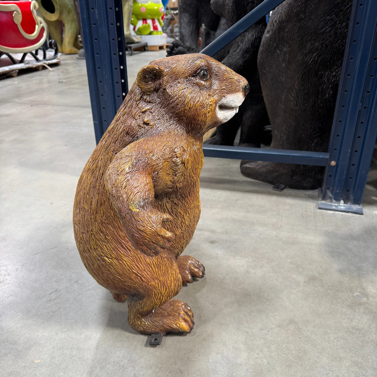 Strong Groundhog Statue A0109-4113-1-T