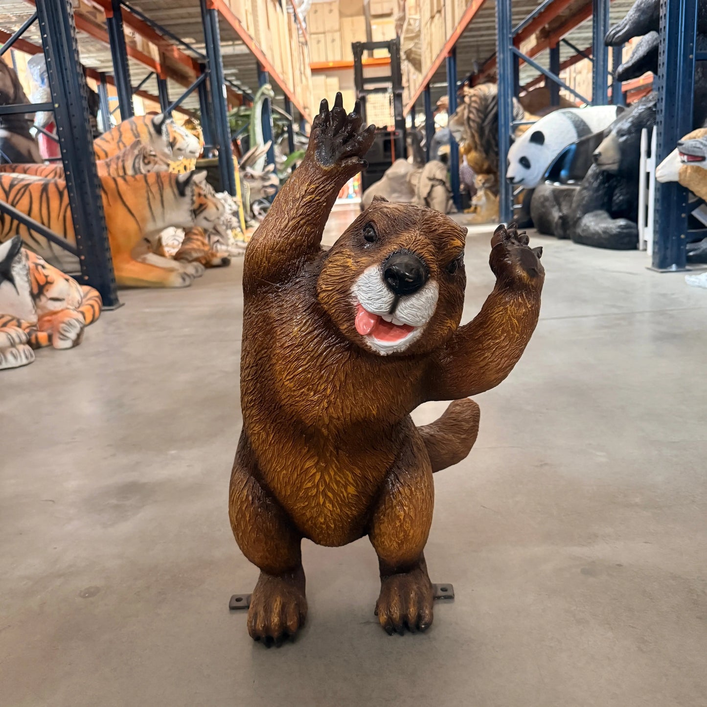 Wild Groundhog Statue A0109-4113-3-T