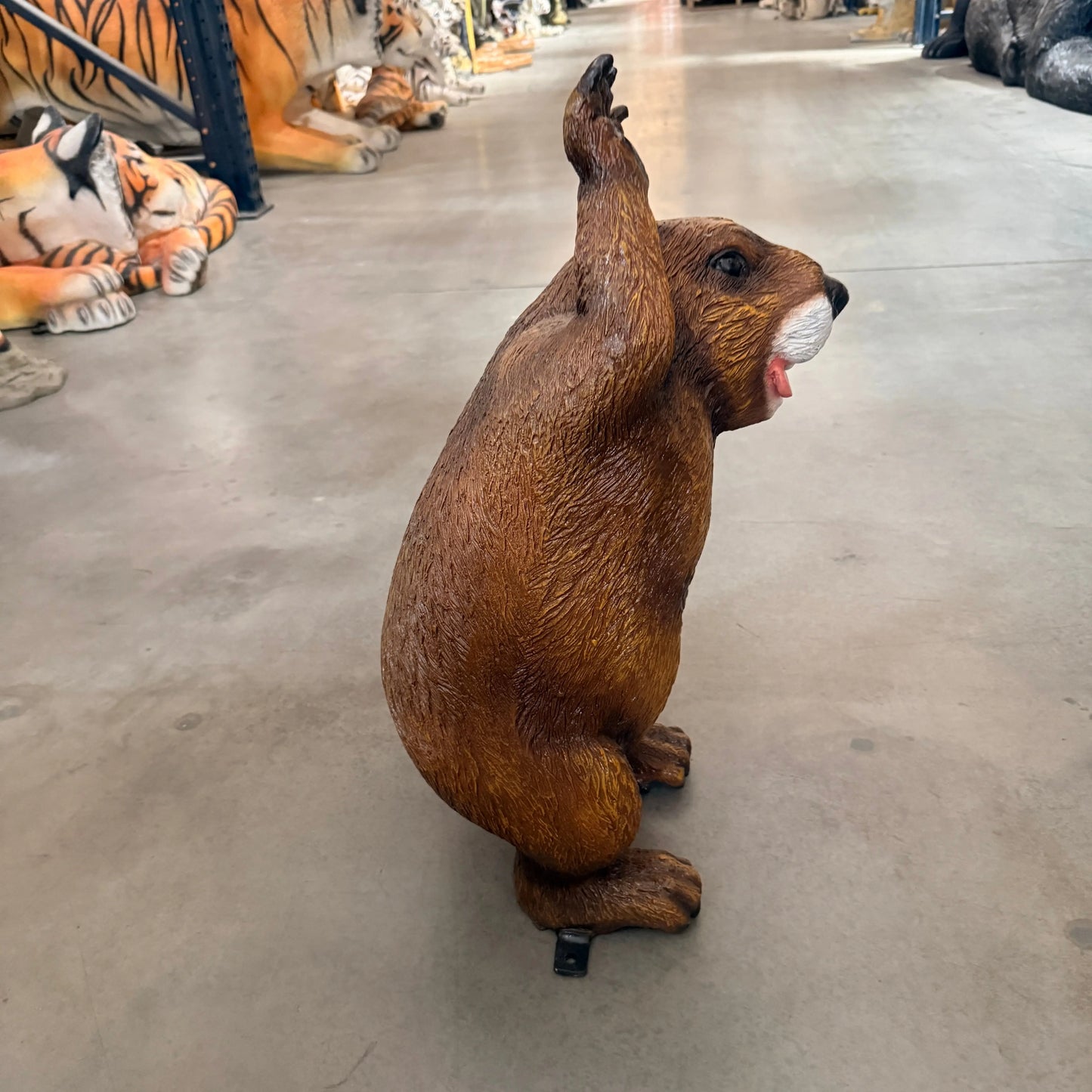 Wild Groundhog Statue A0109-4113-3-T