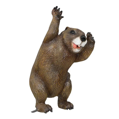 Wild Groundhog Statue A0109-4113-3-T