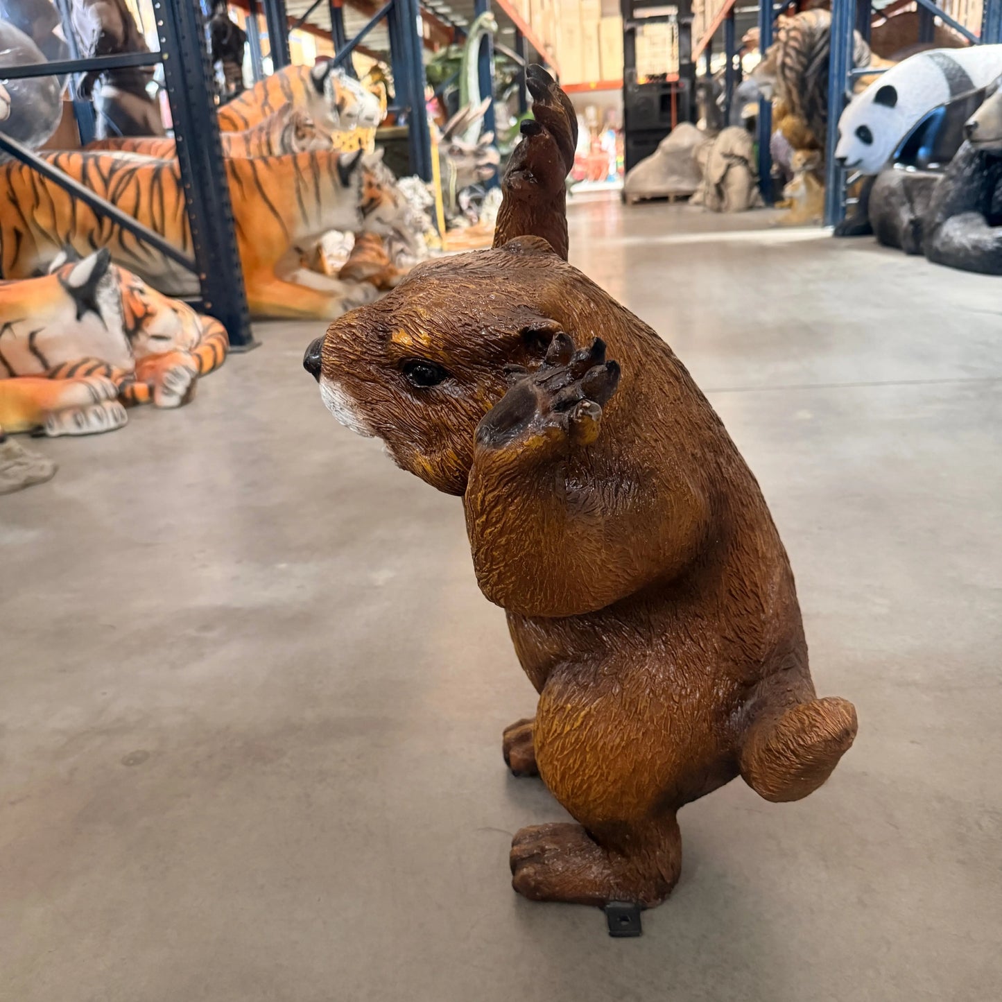 Wild Groundhog Statue A0109-4113-3-T