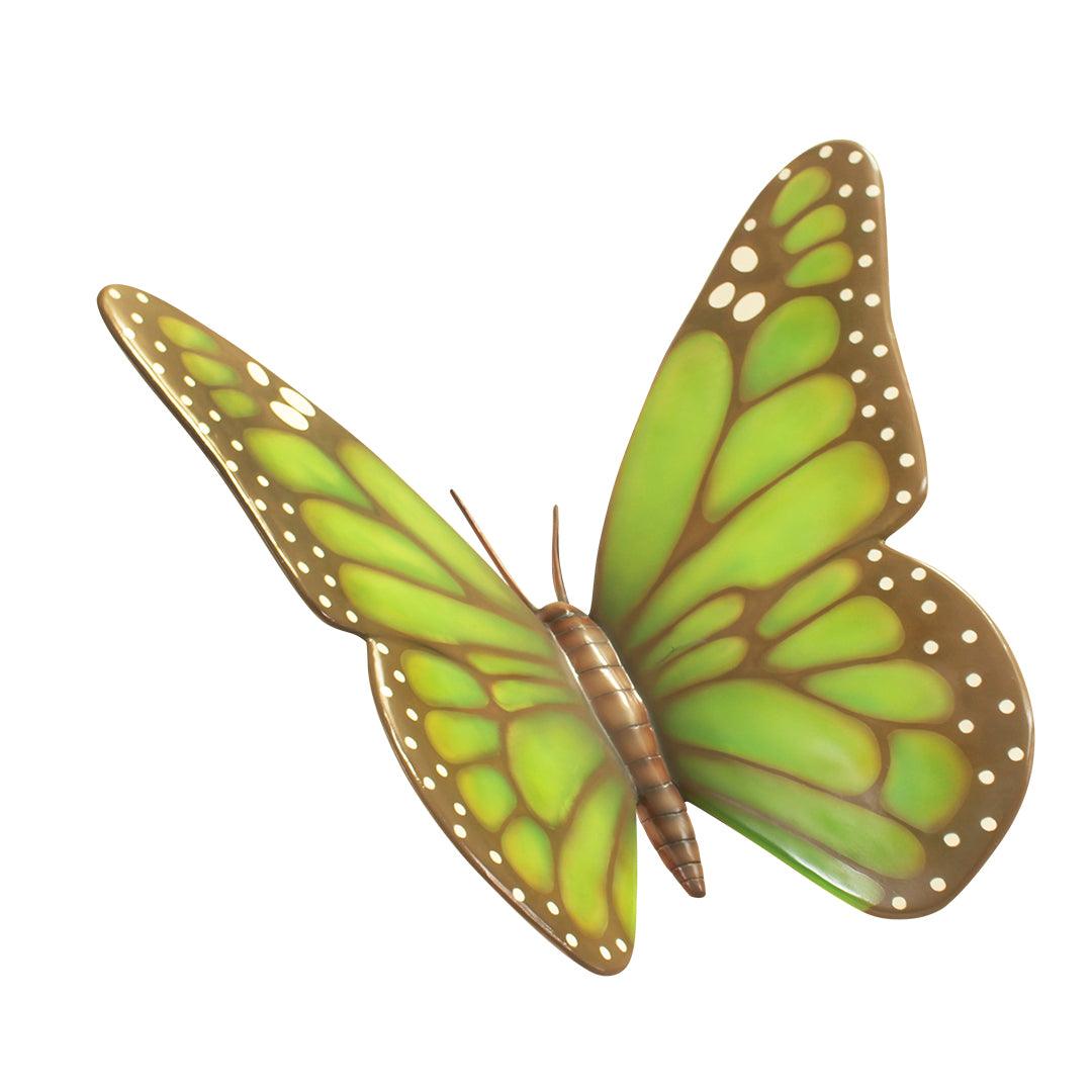 Large Green Butterfly Statue - LM Treasures Prop Rentals 