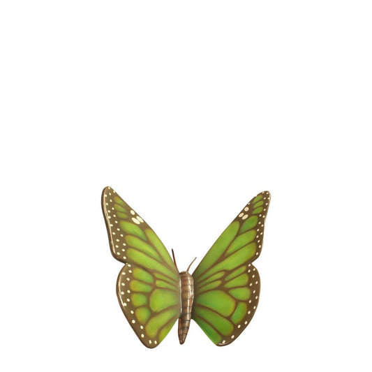 Large Green Butterfly Statue