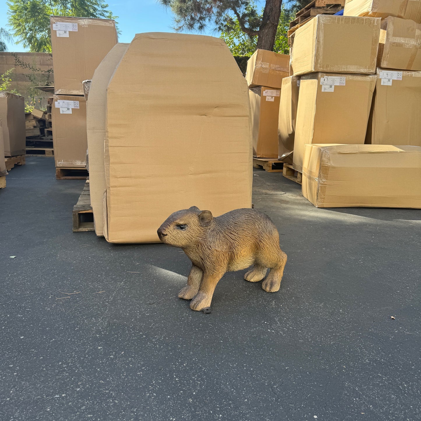 Capybara Baby Statue