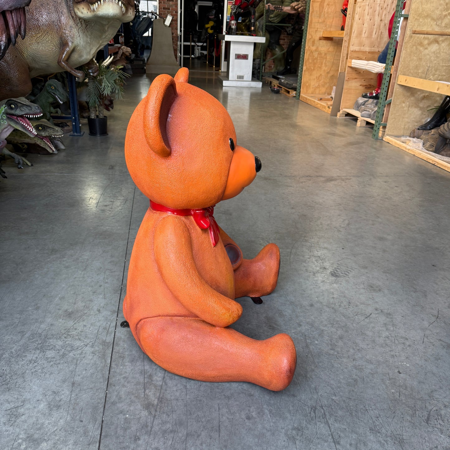 Sitting Teddy Bear Statue