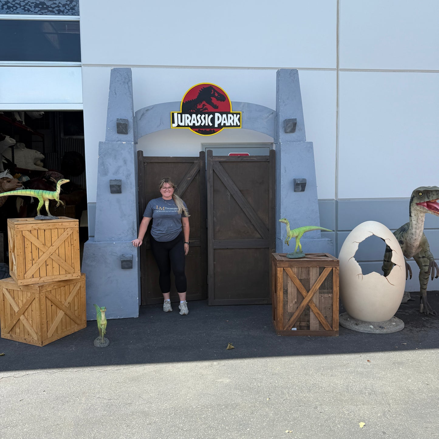 Safari Dino Gate Archway
