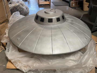 Large Hanging Alien Space Ship UFO Statue
