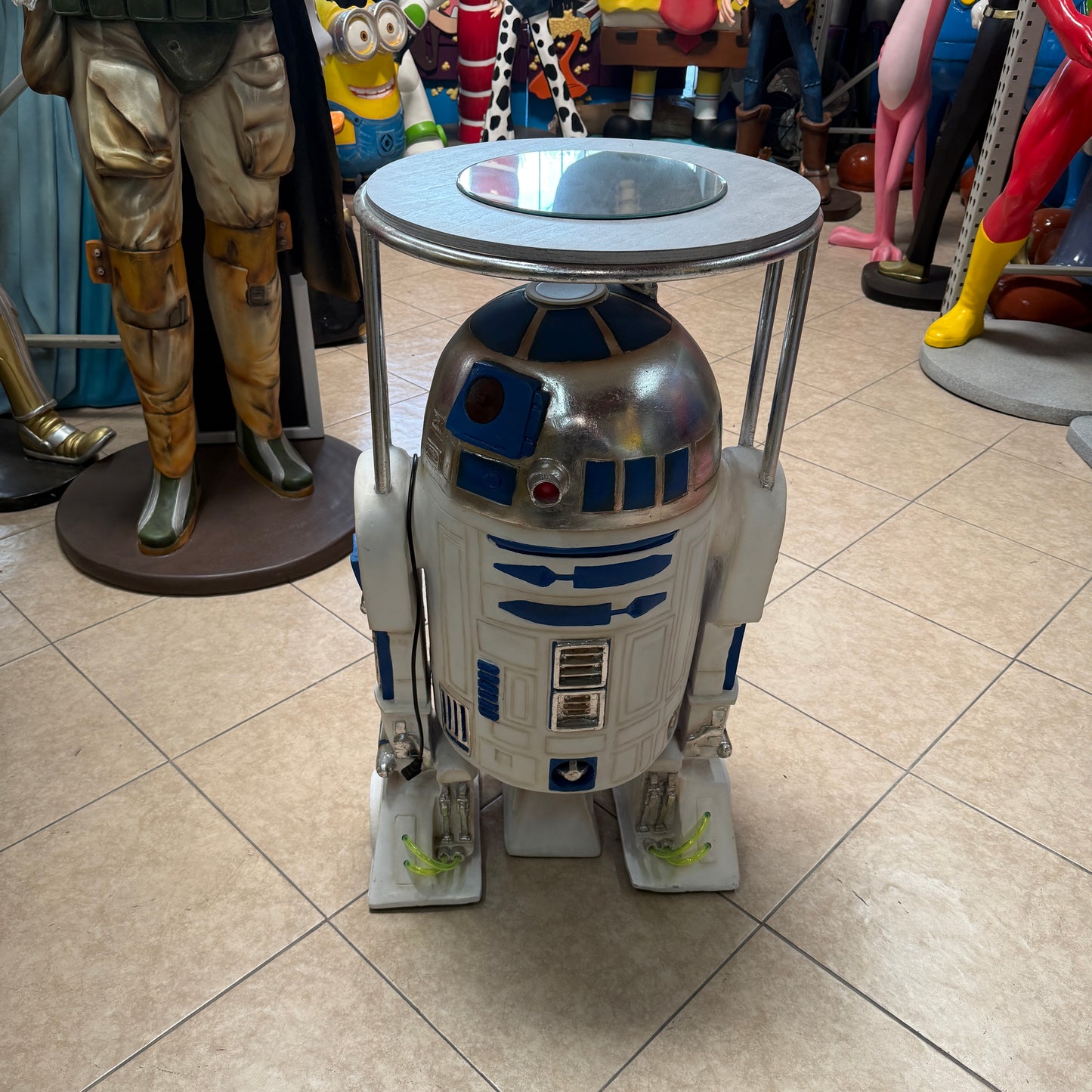 Droid Robot Table Statue