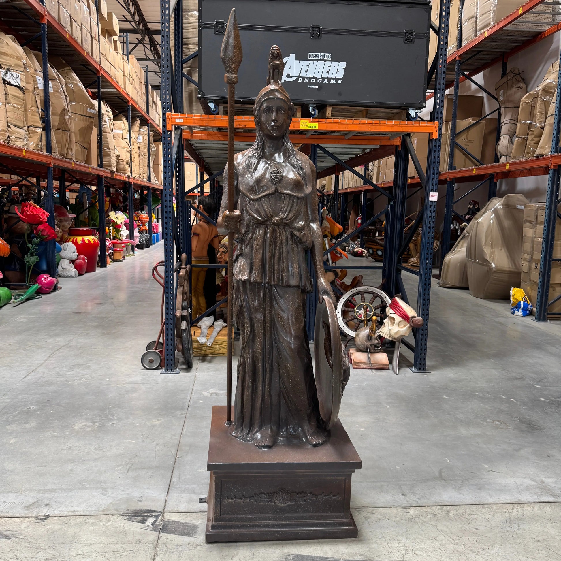 Atlantis Warrior Life Size Statue LS384-5154-T