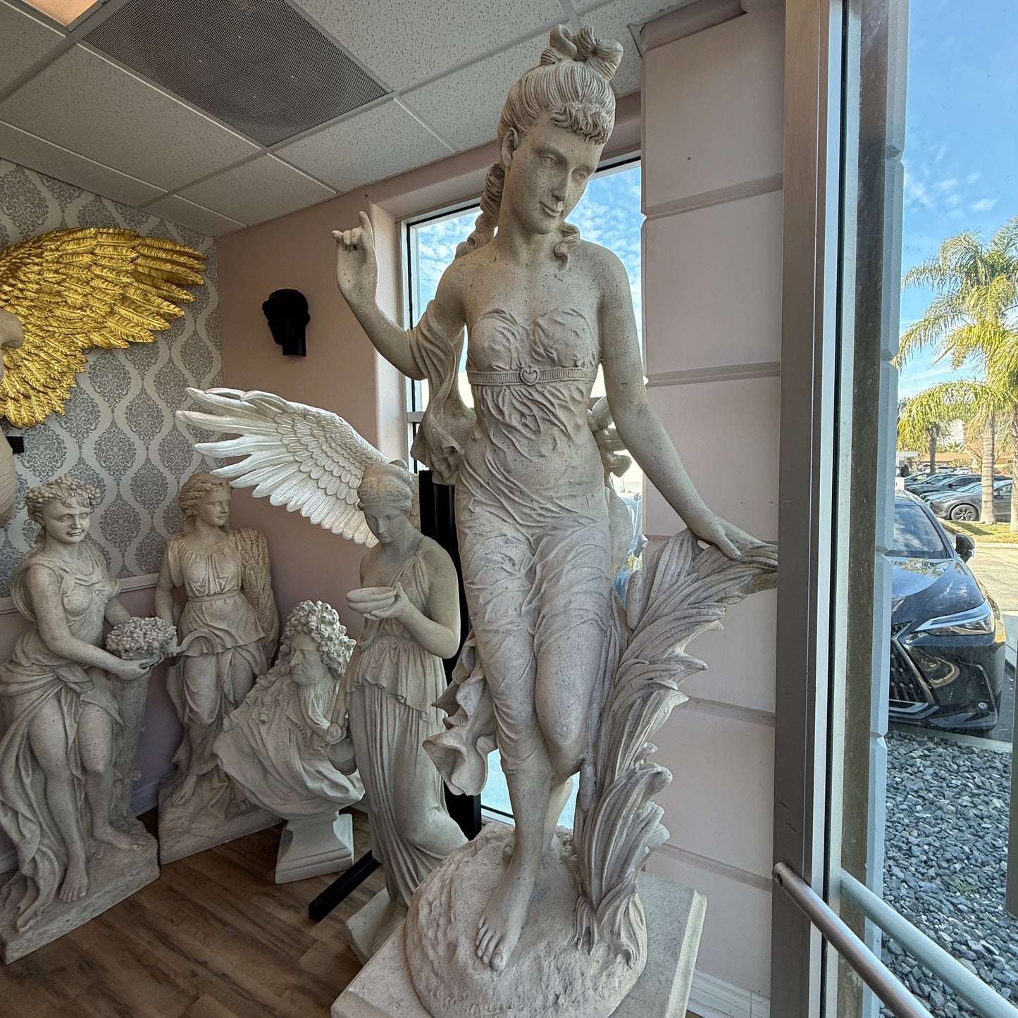 Stone Susanna Life Size Statue