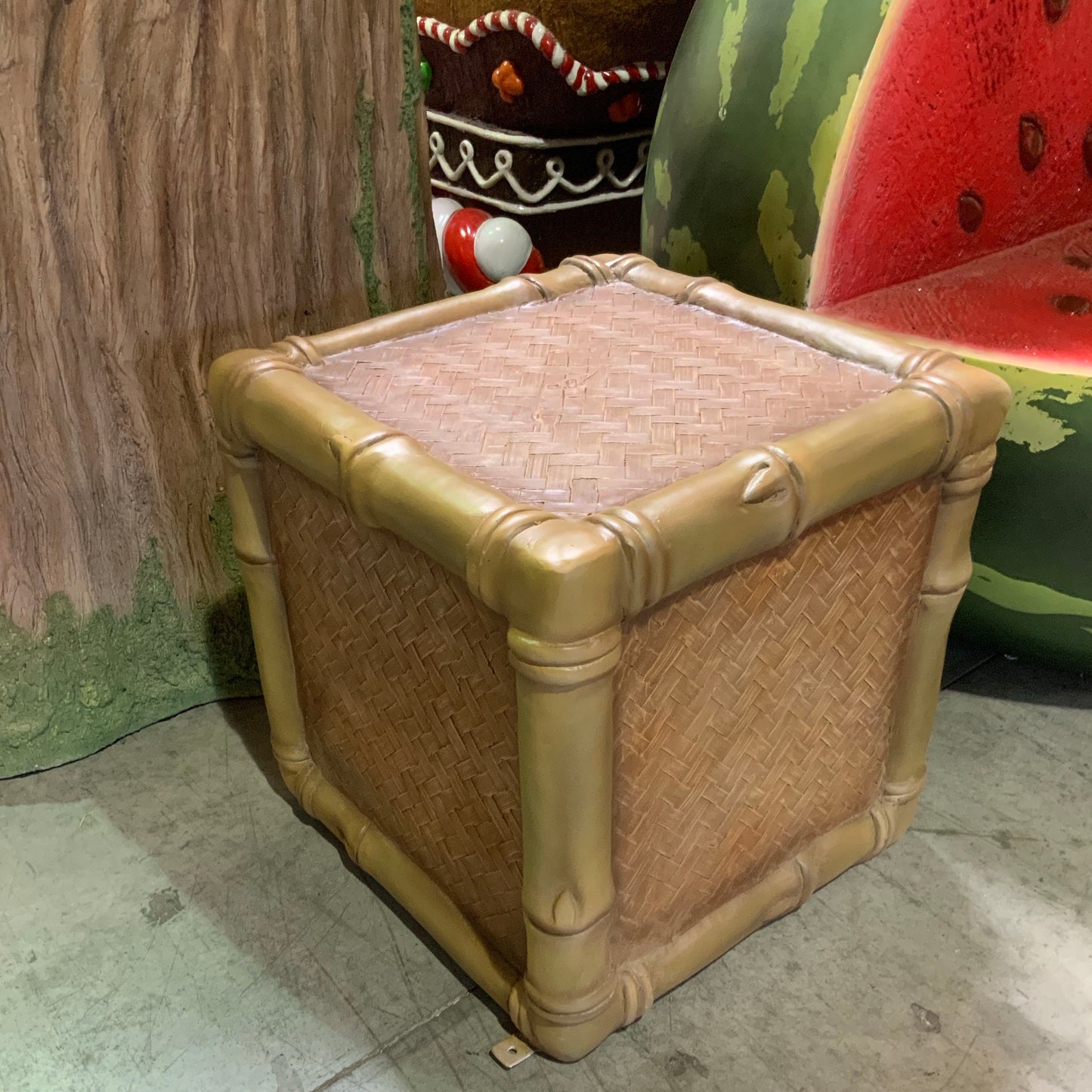 Bamboo Resin Crate