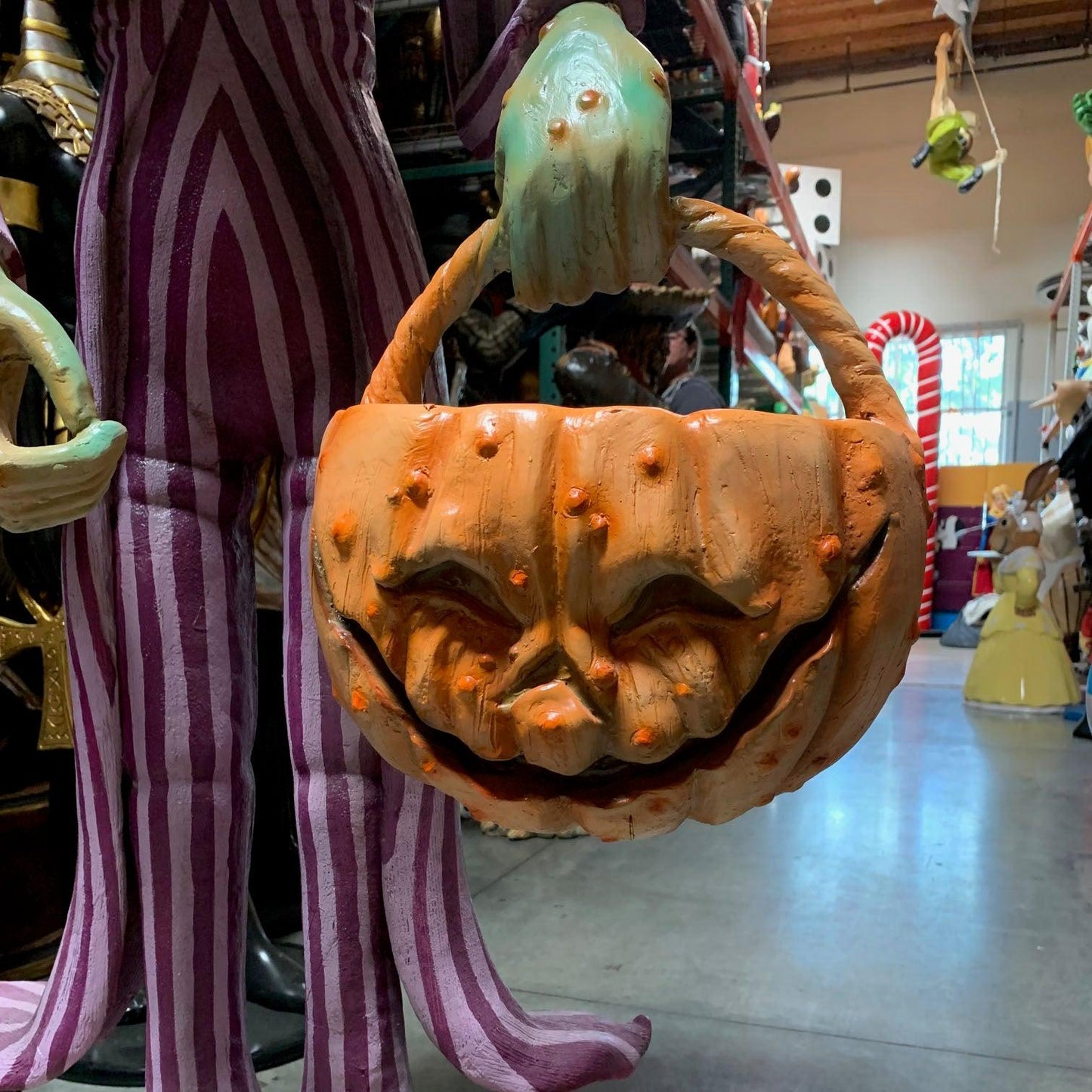 Mr Spooky Head Statue - LM Treasures Prop Rentals 