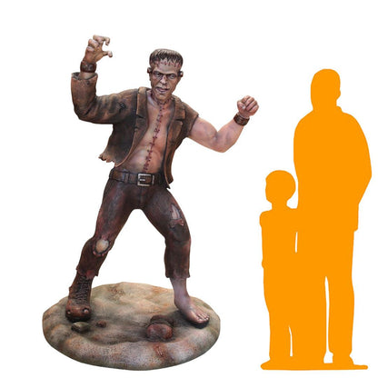 Frankenstein Monster Statue - LM Treasures Prop Rentals 
