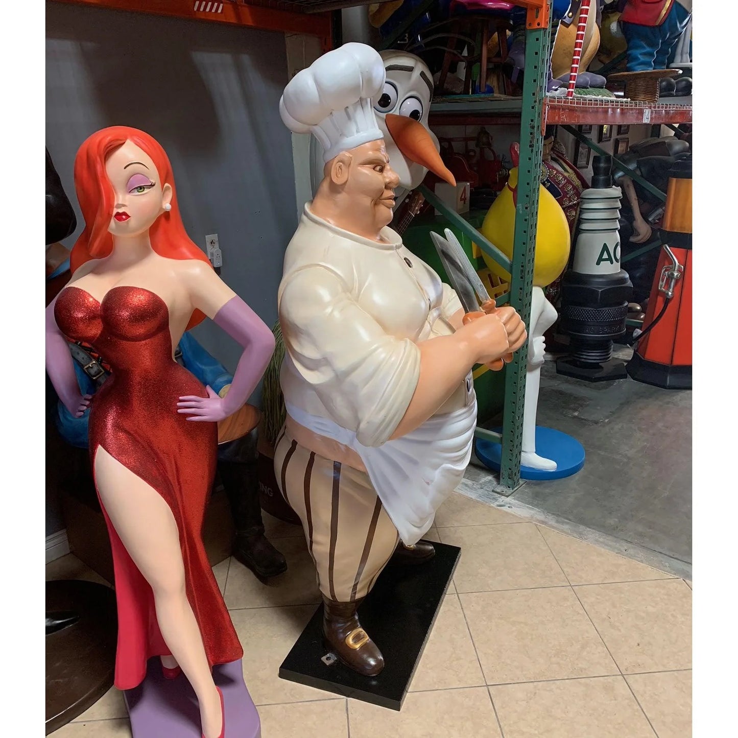 The Butcher Statue