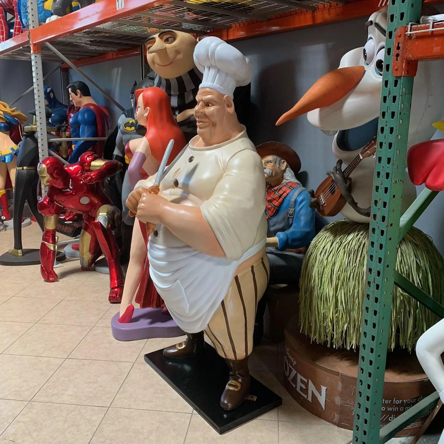 The Butcher Statue