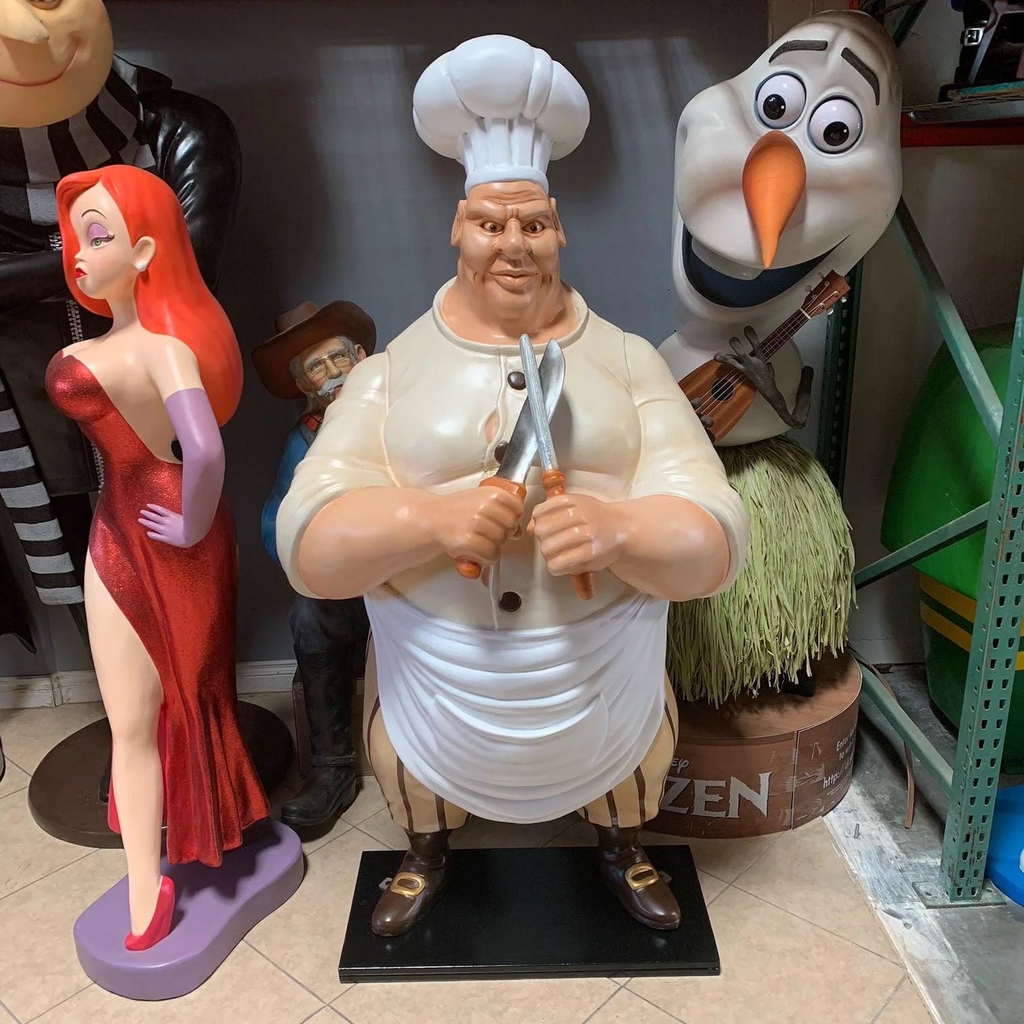 The Butcher Statue