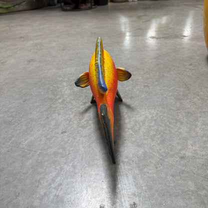 Orange Fish Statue