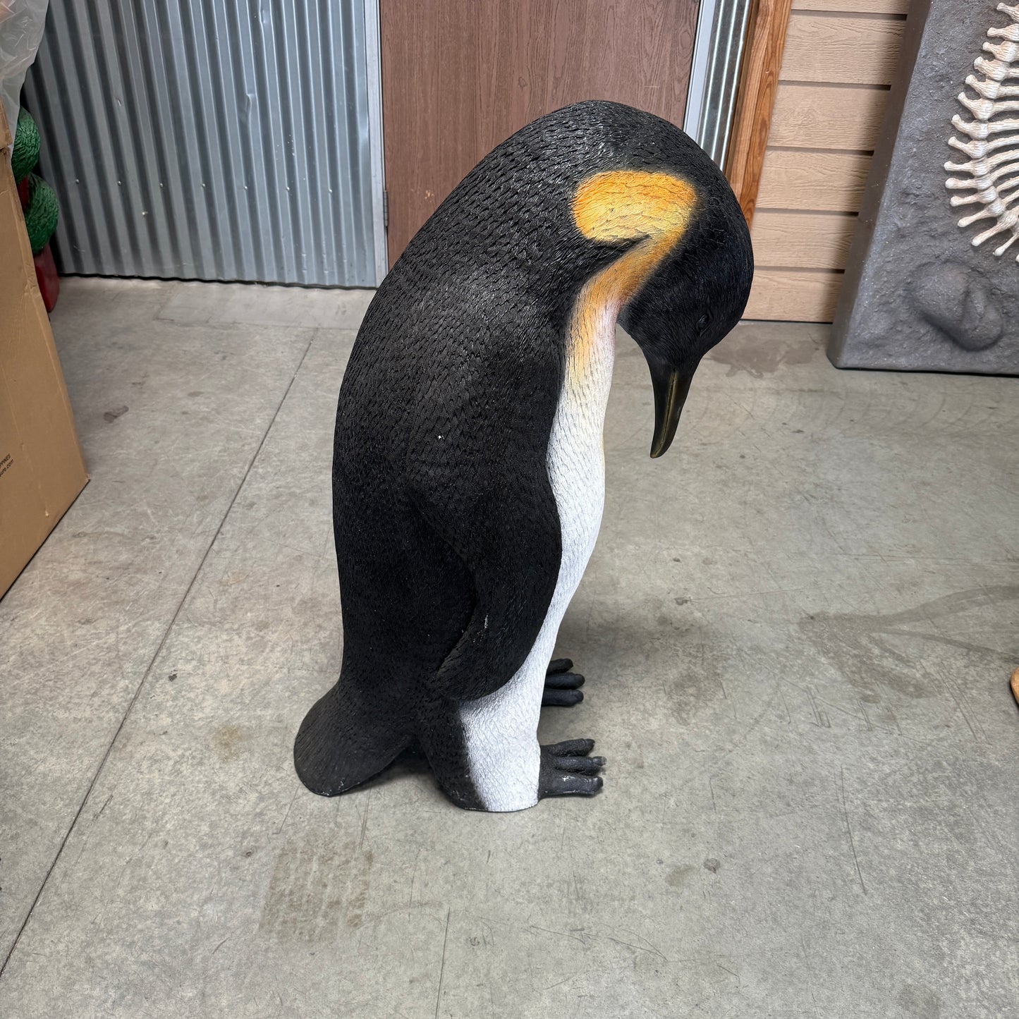 Male Penguin Statue