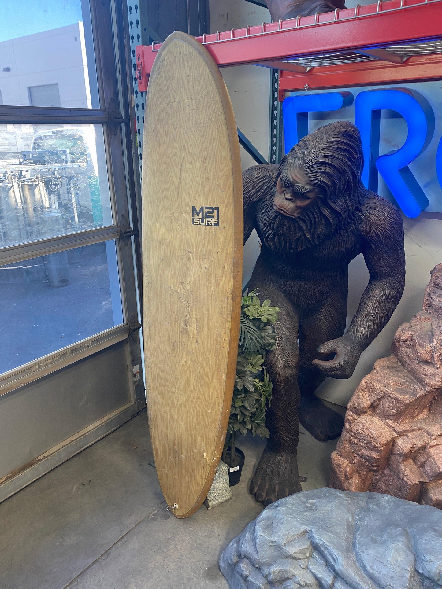 Rounded Surfboard Prop - LM Treasures Prop Rentals 