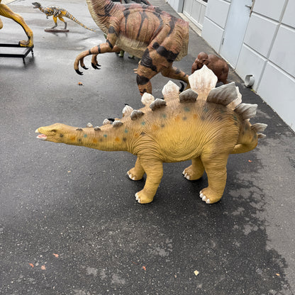 Small Stegosaurus Dinosaur Statue