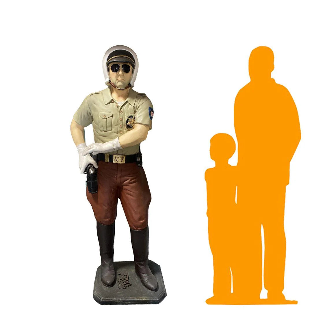 Policeman Highway Patrol Statue