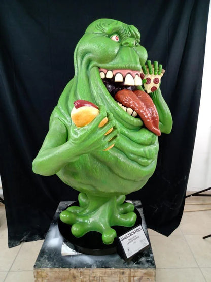 Slimer Ghost Busters Statue