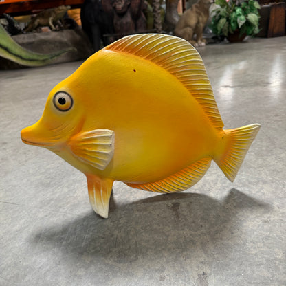 Yellow Tang Fish Statue