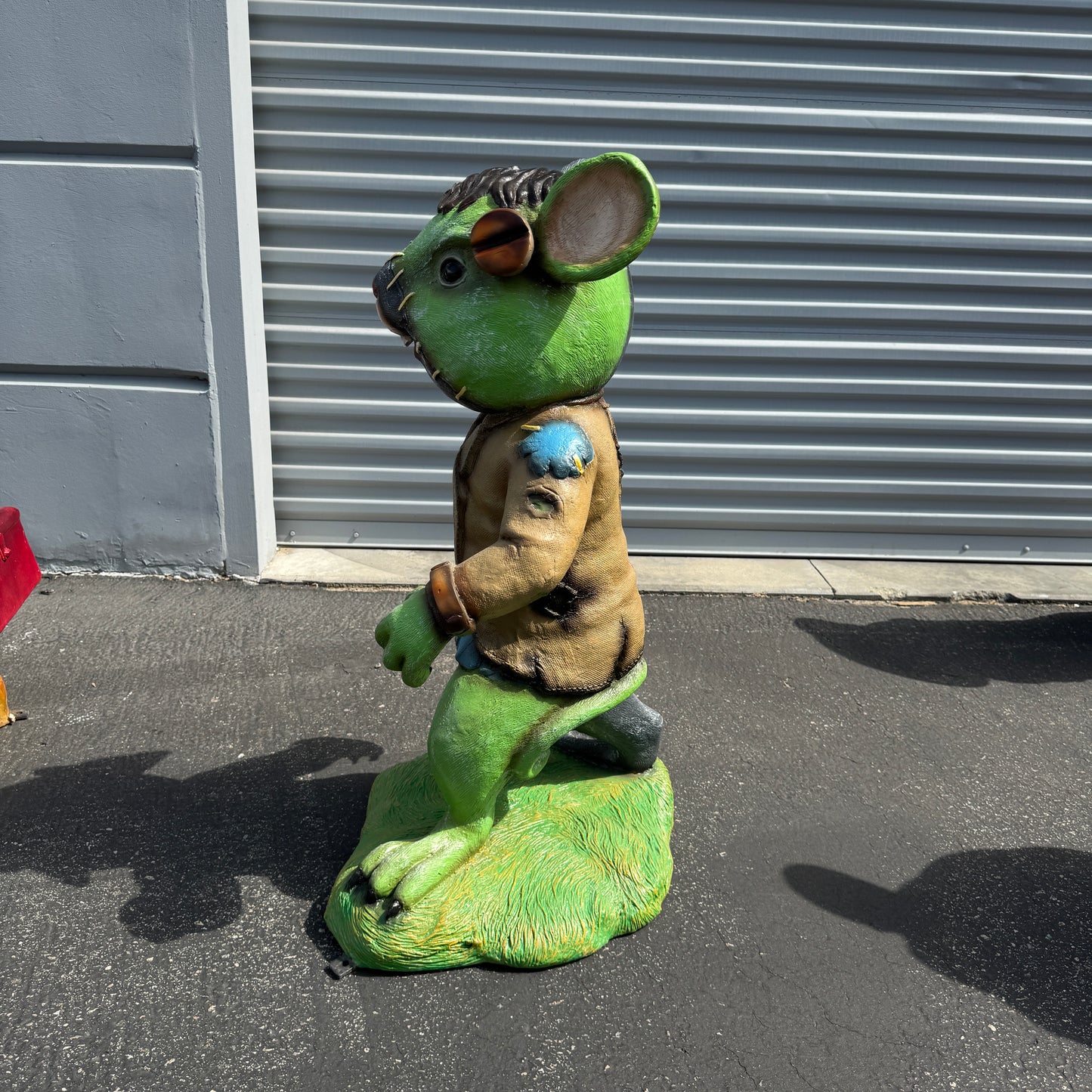 Frankenstein Monster Mouse Halloween Statue