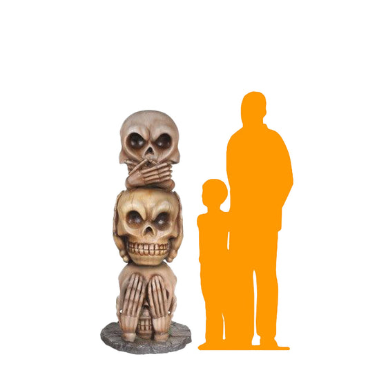 Skull Tower Statue