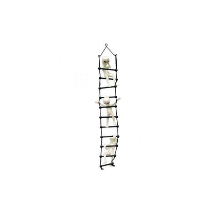 Alien on Rope Ladder Statue