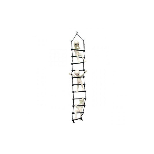 Alien on Rope Ladder Statue
