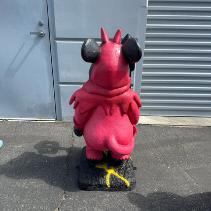 Devil Mouse Halloween Statue