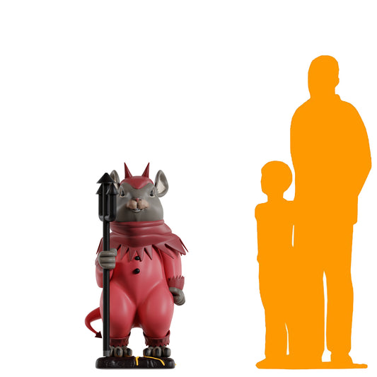 Devil Mouse Halloween Statue