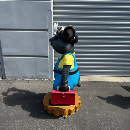 Carpenter Minion Mouse Halloween Statue