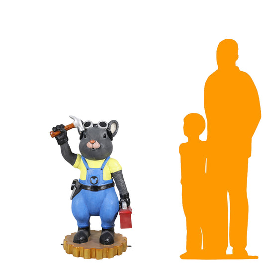 Carpenter Minion Mouse Halloween Statue