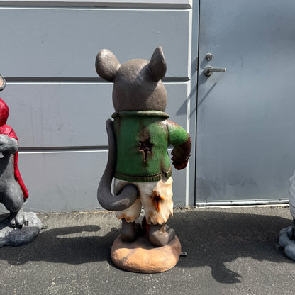 Undead Zombie Mouse Halloween Statue